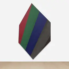 Kenneth Noland, Blind Passage, 1977, acrylic on canvas