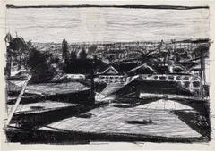 Untitled by Richard Diebenkorn, 1962, conté crayon on paper, offered Nov 2023