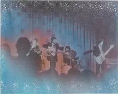 Untitled by Sigmar Polke, 1975, spray paint on photosensitized canvas, offered Nov 2023