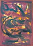 Beauford Delaney, Wine, 1962, gouache on paper