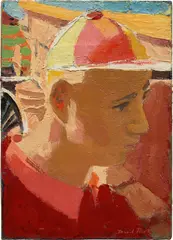 David Park, Boy in Colored Cap, 1950, oil on canvas
