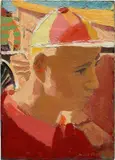 David Park, Boy in Colored Cap, 1950, oil on canvas