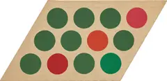 Thomas Downing, Untitled, 1960, acrylic on unprimed canvas