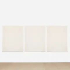 John McLaughlin, #7, 1971, oil on canvas, in 3 parts
