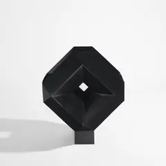 Tony Smith, Light Box, 1961, cast bronze with black patina