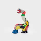Petit Dragon by Niki de Saint Phalle, 1974, painted polyester resin, sold Nov 2023