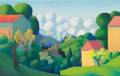 Salvo, Prima primavera, 1996, oil on Masonite