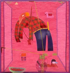 Celeste Rapone, Room with a View, 2019, oil on canvas