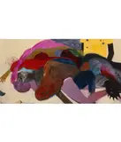 Naudline Pierre, BLT, 2016, oil and enamel on canvas
