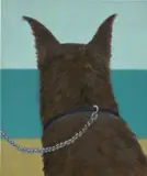 Henni Alftan, Collar, 2020, oil on canvas