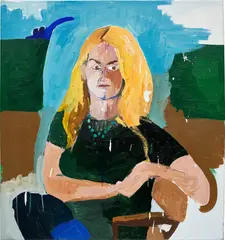Henry Taylor, I Relate to Amy H, 2010, acrylic on canvas
