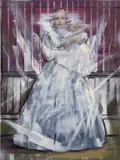 Titus Kaphar, Mother with Child, 2014, oil on canvas