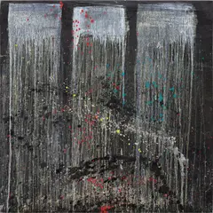 Pat Steir, Untitled, 1997, oil on canvas