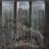Pat Steir, Untitled, 1997, oil on canvas
