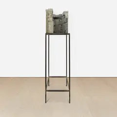 Isa Genzken, Kirche (Church), 1989, concrete with steel base