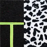 Vaughn Spann, Dalmatian No. 6 (Martha's Vineyard), 2018, polymer, Flashe, terry cloth and molding paste on canvas