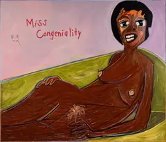 Milo Matthieu, Miss Congeniality.II, 2020, oil and acrylic on canvas