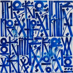 RETNA, This is Show Business, 2013, acrylic on canvas