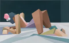 Jason Boyd Kinsella, Study #8, 2020, oil on canvas
