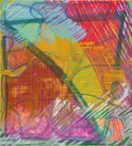 Andrea Marie Breiling, Brian Liked & Hearted It (Instagram Blows), 2020, house paint, Flashe and aerosol on canvas
