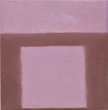 Perle Fine, Plum over Pink from the Cool Series, 1961-1963, oil on canvas
