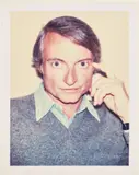 Andy Warhol, Roy Lichtenstein, 1975, polaroid photograph
