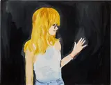 Karen Kilimnik, Goldie Hawn, oil on canvas