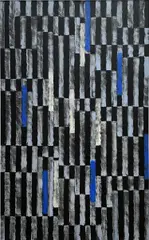 Adolf Fleischmann, Composition #301, 1960, oil on canvas