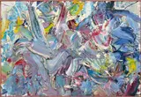 Wang Yigang, Untitled, 2022, oil on canvas, in artist's frame