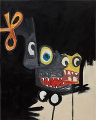 Milo Matthieu, Discoteca, 2020, oil and acrylic on canvas