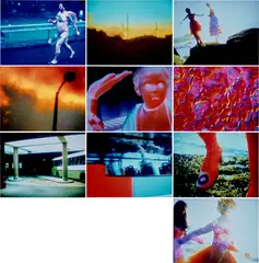 Pipilotti Rist, Remake of the Weekend, 1998, Cibachrome print, in 10 parts