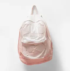 My Backpack (Peach Chiaroscuro) by Daniel Arsham, 2017, painted Hydro-Stone, sold Jul 2023