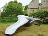 Zaha Hadid, Z-stream, 2008, fiberglass, rubber and steel-reinforced milled polystyrene