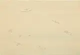 Cieli ad alta quota (per mia figlia Agathe, da suo padre) by Alighiero Boetti, 1988, watercolor on Intelata paper mounted to canvas, sold Jul 2023