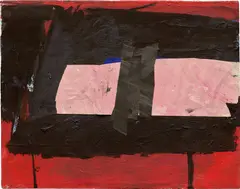 Perle Fine, Untitled from the Cool Series, 1960, oil and collage on canvas