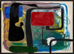 Christian Rosa, Untitled, 2015, oil on canvas
