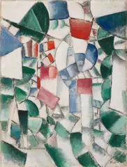 Fernand Léger, Le 14 juillet, 1912-1913, oil on canvas, double-sided