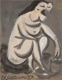 Pablo Picasso, Femme accroupie