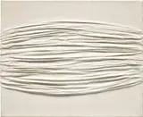 Piero Manzoni, Achrome, 1959, creased canvas and kaolin