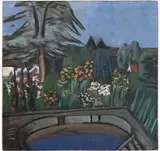 Max Beckmann, Blühender Garten, 1933, oil on canvas