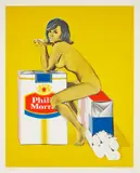 Mel Ramos, Tobacco Rhoda, from 11 Pop Artists, Volume II (H. 41), 1965, Screenprint in colors, on wove paper, with full margins