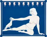 John Wesley, Bird Lady, from 11 Pop Artists, Volume II, 1965, Screenprint in colors, on wove paper, the full sheet