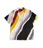 Roy Lichtenstein, Untitled Shirt (C. 159), 1979, Screenprint in colors, on a silk sateen shirt