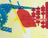 James Rosenquist, Whipped Butter for Eugene Ruchin, from 11 Pop Artists, Volume II (G. 11), 1965, Screenprint in colors, on Italia handmade Beckett paper, the full sheet