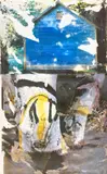 Robert Rauschenberg, Recourse, from Speculations (G. 1674), 1995, Screenprint in colors, on Lana Lanaquarelle Watercolor paper, the full sheet