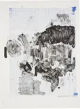 Robert Rauschenberg, Visitation I (U.L.A.E. 25, F. 29), 1965, Lithograph in colors, on Rives BFK paper, with full margins