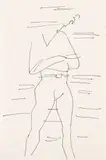 Andy Warhol, Male Dancer (with crossed arms)