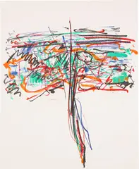 Joan Mitchell, Tree I, 1992, Lithograph in Colors