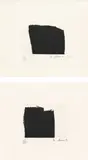 Richard Serra, Videy Afangar #3; and #5, from Videy Afangar (G. 1512 & 1514, B-W. 66 & 68)