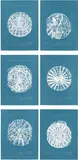Terry Winters, Intervals, 2003, The complete set of six aquatints in colors with embossing, on handmade laid paper, the full sheets